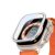 Apple Watch Ultra 1-2 (49 mm), Kijelzővédő fólia, ütésálló fólia (az íves részre NEM hajlik rá!), Tempered Glass (edzett üveg), Dux Ducis Flas, ezüst