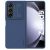 Samsung Galaxy Z Fold5 SM-F946B, Szilikon tok, közepesen ütésálló, kamera védelem, Nillkin CamShield Silky, sötétkék
