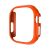 Apple Watch Ultra 1-2 (49 mm), Műanyag védőkeret, közepesen ütésálló, szíj nélkül, narancssárga