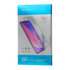   Xiaomi 13T / 13T Pro / Redmi K60 Ultra, Kijelzővédő fólia, ütésálló fólia (az íves részre is!), Tempered Glass (edzett üveg), Full Glue, Nillkin, CP+ PRO, fekete