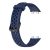 Huawei Band 8 / 9 / 10, szilikon pótszíj, lyukacsos, légáteresztő, sötétkék
