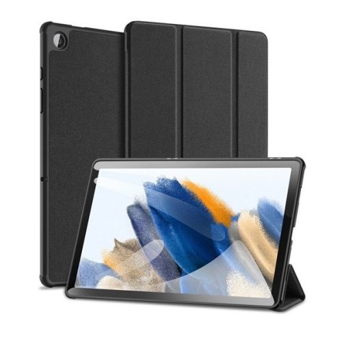 Samsung Galaxy Tab A9 Plus (11.0) SM-X210 / X215 / X216B, mappa tok, Trifold, Dux Ducis Domo, fekete
