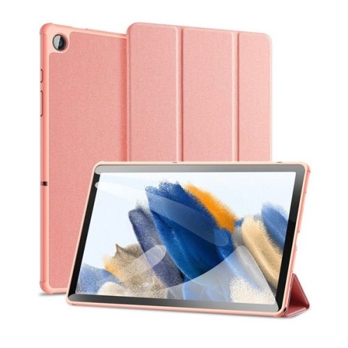 Samsung Galaxy Tab A9 Plus (11.0) SM-X210 / X215 / X216B, mappa tok, Trifold, Dux Ducis Domo, rózsaszín