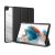 Samsung Galaxy Tab A9 Plus (11.0) SM-X210 / X215 / X216B, mappa tok, Trifold, légpárnás sarok, közepesen ütésálló, átlátszó hátlap, Dux Ducis Toby, fekete