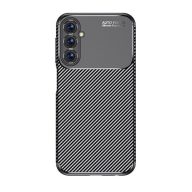   Samsung Galaxy A05s SM-A057F, Szilikon tok, közepesen ütésálló, légpárnás sarok, karbon minta, fekete