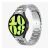 Samsung Galaxy Watch 6 (44mm) SM-R940 / R945, fém pótszíj, Spigen Modern Fit, ezüst