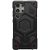Samsung Galaxy S24 Ultra SM-S928, Műanyag hátlap védőtok, szilikon belső, közepesen ütésálló, textil minta, kevlár borítás, UAG Monarch Kevlar, mintás/fekete