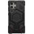 Samsung Galaxy S24 Ultra SM-S928, Műanyag hátlap védőtok, szilikon belső, közepesen ütésálló, mágneses, textil minta, kevlár borítás, UAG Monarch Pro Kevlar, mintás/fekete