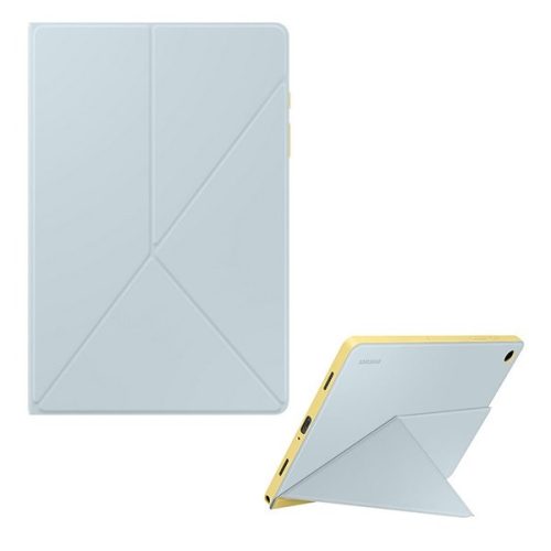 Samsung Galaxy Tab A9 Plus (11.0) SM-X210 / X215 / X216B, mappa tok, mágneses, Origami Smart Case, Samsung Book Cover, világoskék, gyári