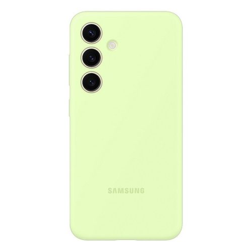 Samsung Galaxy S24 SM-S921, Szilikon tok, világoszöld, gyári