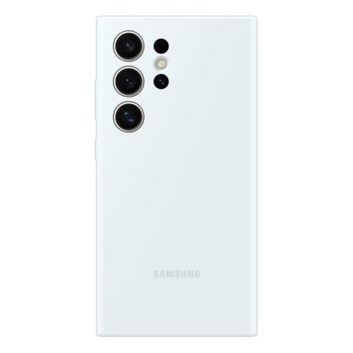 Samsung Galaxy S24 Ultra SM-S928, Szilikon tok, fehér, gyári