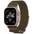 Apple Watch 4-6, SE, SE (2022) (42 / 44 mm) / Watch 7-9 (45 mm) / Watch 10 (46 mm) / Watch Ultra 1-2 (49 mm), textíl pótszíj, nylon, állítható, Spigen DuraPro Flex Ultra, zöld