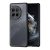 OnePlus 12R / Ace 3, Műanyag hátlap védőtok + szilikon keret, hullám minta, Dux Ducis Aimo, áttetsző/fekete