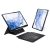 Samsung Galaxy Tab S7 Plus 12.4 / Tab S7 FE 12.4 / Tab S8 Plus 12.4, Bluetooth billentyűzetes, mappa tok, Touch Pad, állvány funkció, mágneses rögzítés, érintőceruza tartó, Dux Ducis DK, fekete