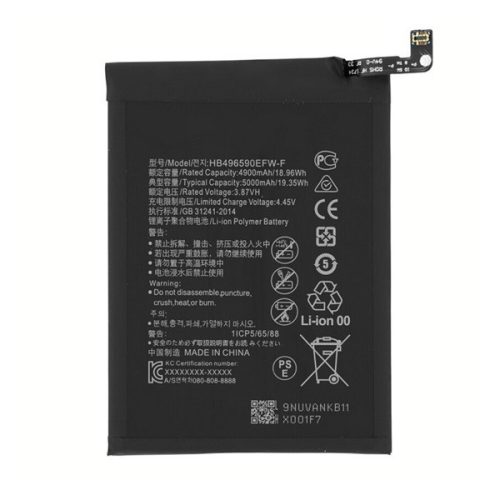 Huawei Honor X6 / X7 / X8 5G, Akkumulátor, 5000 mAh, Li-Polymer, kompatibilis
