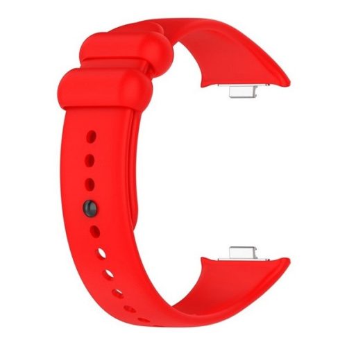 Xiaomi Mi Smart Band 8 Pro / Redmi Watch 4, szilikon pótszíj, állítható, piros