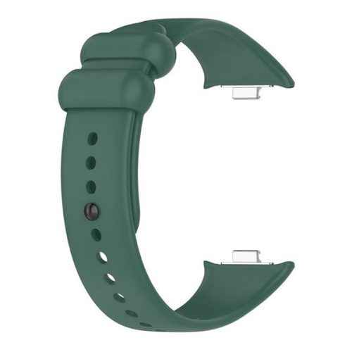Xiaomi Mi Smart Band 8 Pro / Redmi Watch 4, szilikon pótszíj, állítható, sötétzöld