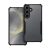 Samsung Galaxy A55 5G SM-A556B, Szilikon tok, közepesen ütésálló, légpárnás sarok, akril hátlap, Anti-Drop Case, átlátszó/fekete