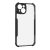 Apple iPhone 14, Szilikon tok, közepesen ütésálló, légpárnás sarok, akril hátlap, Anti-Drop Case, átlátszó/fekete
