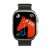 Apple Watch 4-6, SE, SE (2022) (38 / 40 mm) / Watch 7-9 (41 mm) / Watch 10 (42 mm), fém pótszíj, mágneses zár, milánói stílus, Hoco AS101, fekete