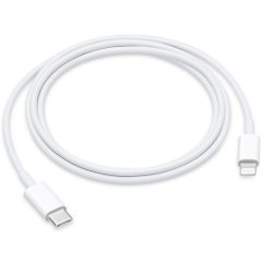   USB Type-C töltő- és adatkábel, Lightning, 100 cm, gyorstöltés, MX0K2ZM/A utódja, Apple, fehér, gyári