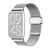 Xiaomi Mi Smart Band 8 Pro / Redmi Watch 4, fém pótszíj, mágneses zár, milánói stílus, Xiaomi Milanese Quick Release, ezüst, gyári