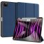Apple iPad Pro 13 (2024 / 2025), mappa tok, Smart Case, érintőceruza tartó, Dux Ducis Domo, sötétkék
