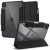 Apple iPad Pro 11 (2024), mappa tok, légpárnás sarok, közepesen ütésálló, Apple Pencil tartóval, Smart Case, Spigen Ultra Hybrid Pro, átlátszó/fekete