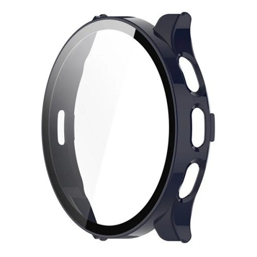 Garmin Venu 3S, Műanyag védőkeret, kijelzővédő üveggel, közepesen ütésálló, szíj nélkül, sötétkék
