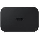 Hálózati töltő adapter, 45W, USB Type-C aljzat, USB Type-C - USB Type-C kábellel, PD, PDO / PPS, gyorstöltés, Samsung, fekete, gyári