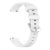 Garmin Lily 2 / Lily 2 Active, szilikon pótszíj, állítható, fehér