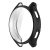 Xiaomi Watch 2, Szilikon védőkeret, közepesen ütésálló, szíj nélkül, fekete
