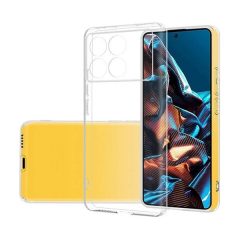   Xiaomi Redmi K70 / K70 Pro / Poco F6 Pro, Szilikon tok, ultravékony, átlátszó