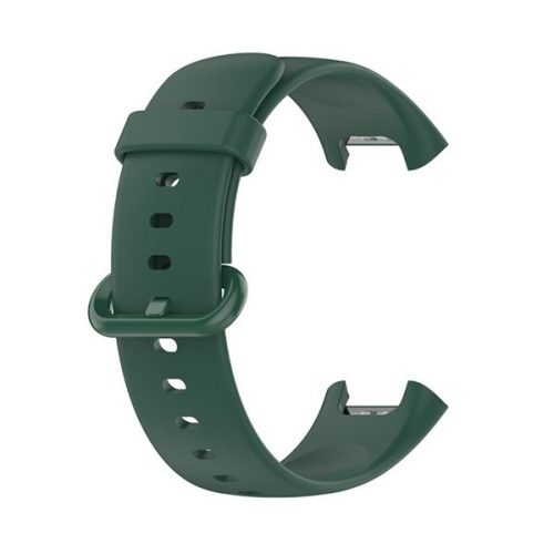 Xiaomi Redmi Watch 2 / Watch 2 Lite, szilikon pótszíj, állítható, sötétzöld