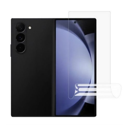 Samsung Galaxy Z Fold6 SM-F956B, Kijelzővédő fólia, ütésálló fólia (az íves részre NEM hajlik rá!), Tempered Glass (edzett üveg), Előlapi kijelzőre,, Clear