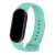 Xiaomi Mi Smart Band 8 / 9, szilikon pótszíj, állítható, Devia Delux Sport, menta