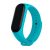 Xiaomi Mi Smart Band 8 / 9, szilikon pótszíj, állítható, Devia Delux Sport, világoskék