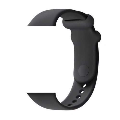 Xiaomi Mi Smart Band 8 Pro / Redmi Watch 4, szilikon pótszíj, állítható, Devia Delux Sport, fekete
