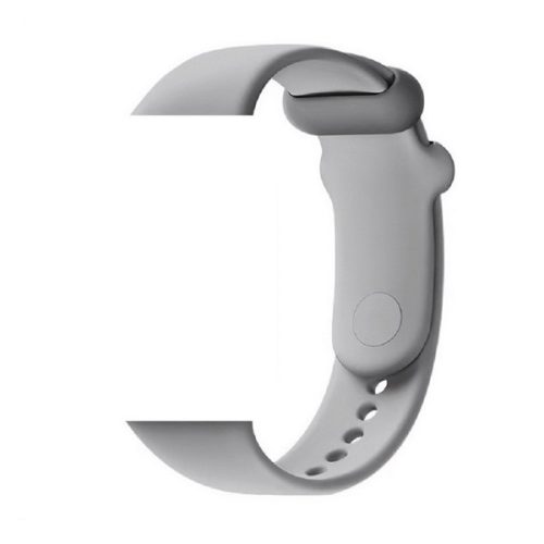 Xiaomi Mi Smart Band 8 Pro / Redmi Watch 4, szilikon pótszíj, állítható, Devia Delux Sport, szürke
