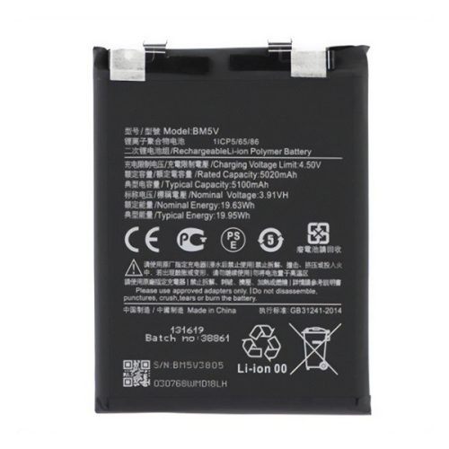 Xiaomi Redmi Note 13 Pro 5G / Poco X6 5G, Akkumulátor, 5100 mAh, Li-Polymer, kompatibilis