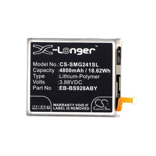 Samsung Galaxy S24 Ultra SM-S928, Akkumulátor, 4800 mAh, Li-Polymer, Cameron Sino, kompatibilis