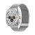 Samsung Galaxy Watch Ultra (47mm) SM-L705, fém pótszíj, mágneses zár, milánói stílus, Dux Ducis Milanese, ezüst