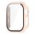 Apple Watch 10 (42 mm), Műanyag védőkeret, kijelzővédő üveggel, közepesen ütésálló, szíj nélkül, rózsaszín