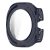 Samsung Galaxy Watch Ultra (47mm) SM-L705, Műanyag védőkeret, kijelzővédő üveggel, közepesen ütésálló, szíj nélkül, sötétkék