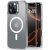 Apple iPhone 16 Pro Max, Szilikon tok, közepesen ütésálló, légpárnás sarok, üvegfóliával, Magsafe kompatibilis, ESR Classic Hybrid HaloLock, áttetsző