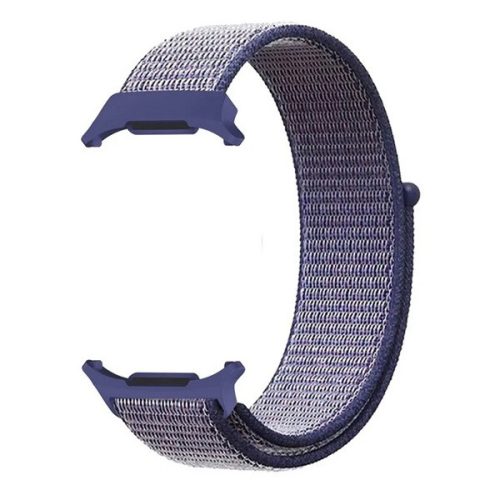 Samsung Galaxy Watch Ultra (47mm) SM-L705, textíl pótszíj, nylon, tépőzáras, állítható, légáteresztő, lila