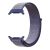 Samsung Galaxy Watch Ultra (47mm) SM-L705, textíl pótszíj, nylon, tépőzáras, állítható, légáteresztő, lila