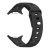 Samsung Galaxy Watch Ultra (47mm) SM-L705, szilikon pótszíj, légáteresztő, 3D homorú minta, fekete