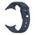 Samsung Galaxy Watch Ultra (47mm) SM-L705, szilikon pótszíj, légáteresztő, 3D homorú minta, sötétkék