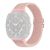 Samsung Galaxy Watch Ultra (47mm) SM-L705, textíl pótszíj, állítható, szőtt stílusú, rózsaszín